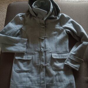Wool/polyester coat
